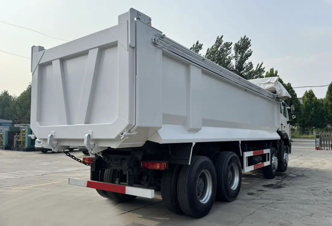 Howo NX 430hp 8X4 Dump Truck With Tarp