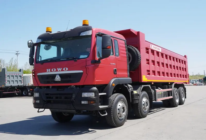Sinotruk HOWO TX 8x4 Dump Truck - ZZ3257V3647B1R
