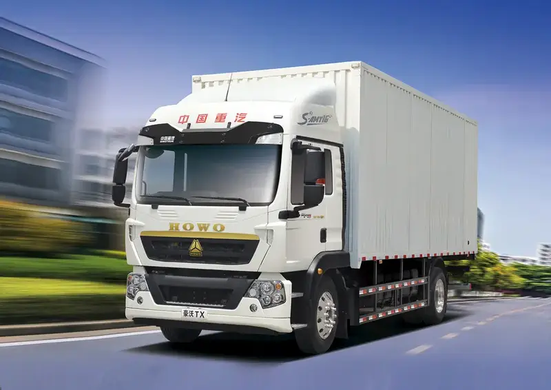 Sinotruk HOWO TX 4x2 Cargo Truck - ZZ5187XXYN711GF1