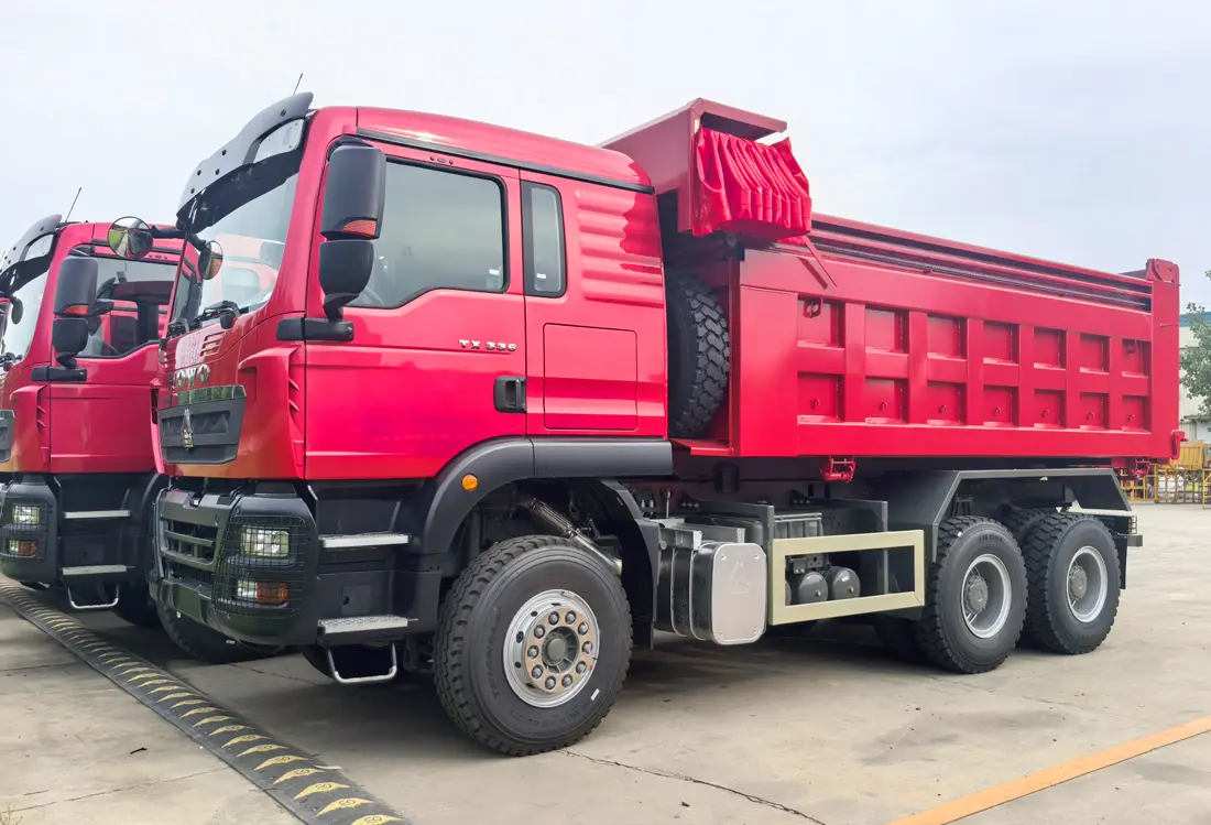 Sinotruk HOWO TX 340HP 6x4 Dump Truck With Tarp