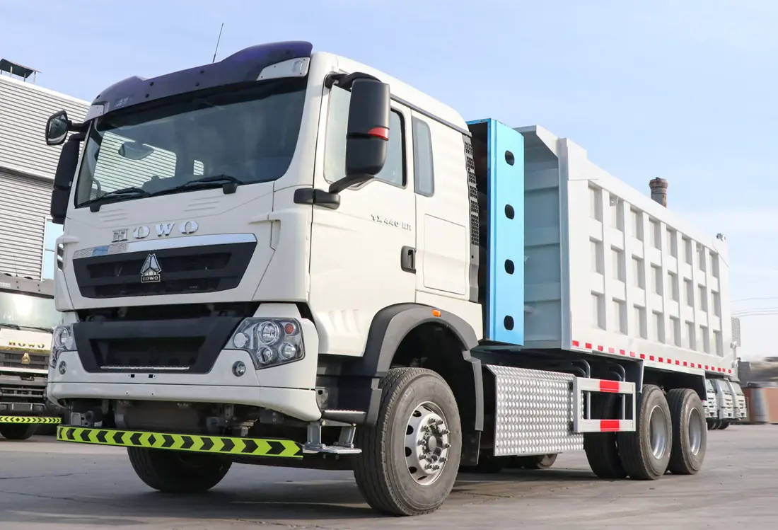 Sinotruk HOWO TX 371HP CNG 6x4 Dump Truck