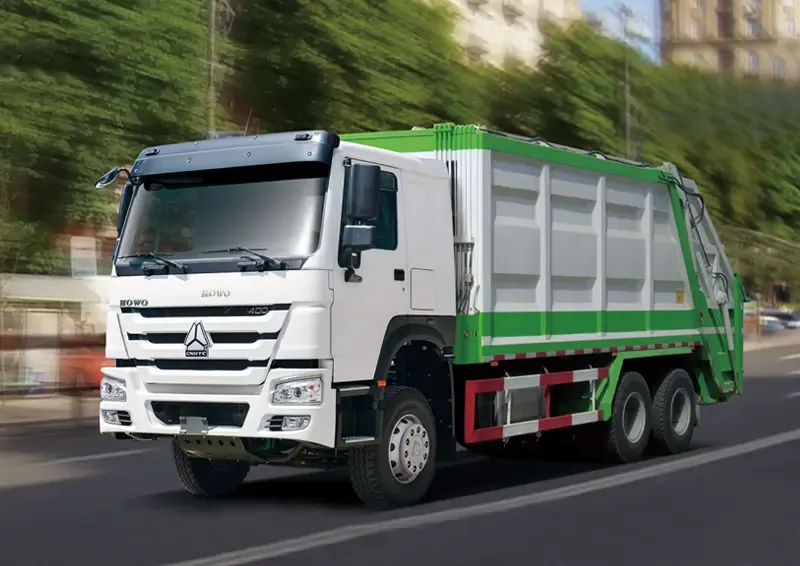 Sinotruk HOWO 7 371HP Garbage Truck