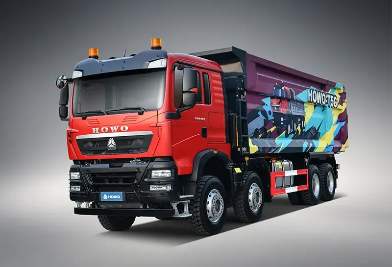 Sinotruk HOWO T5G 8x4 Dump Truck